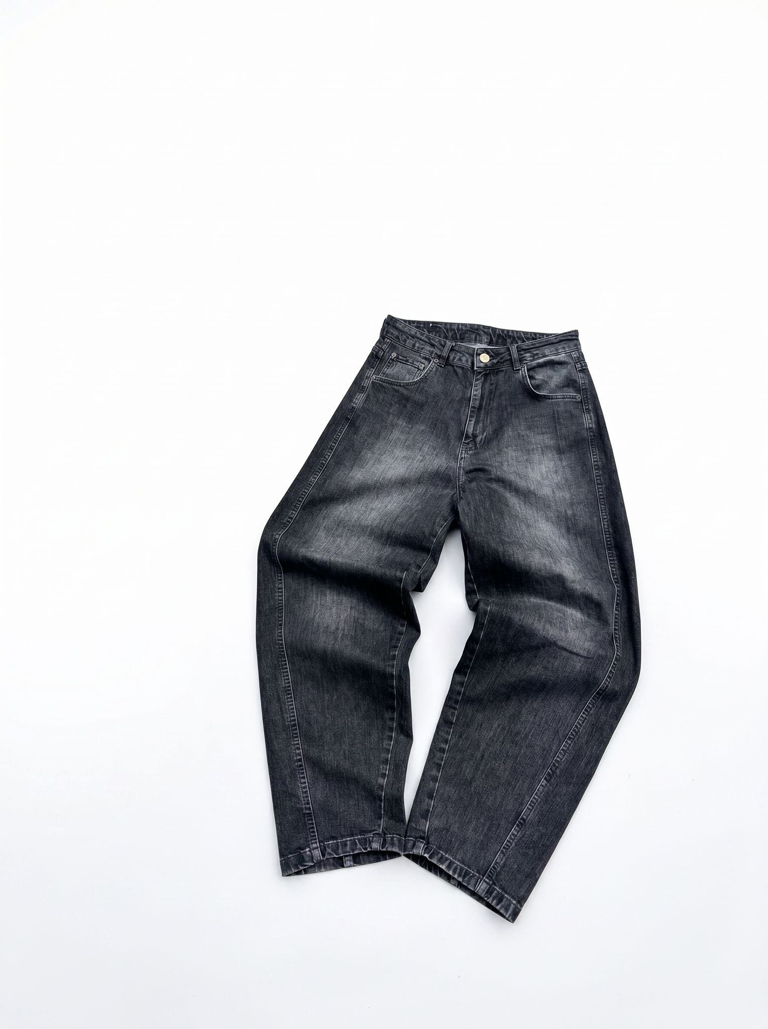Natural Oversized black Jeans