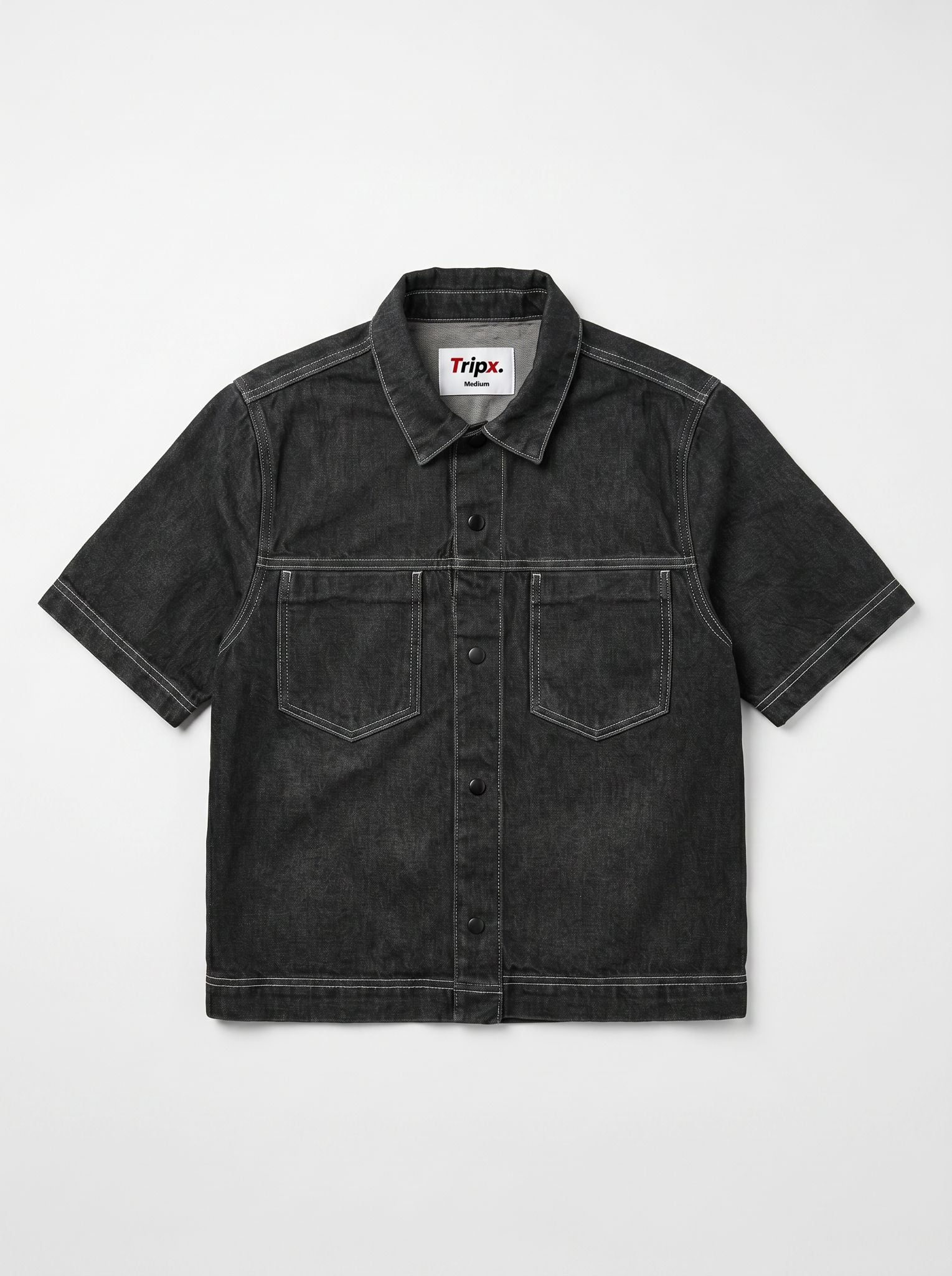 Black armor jeans
