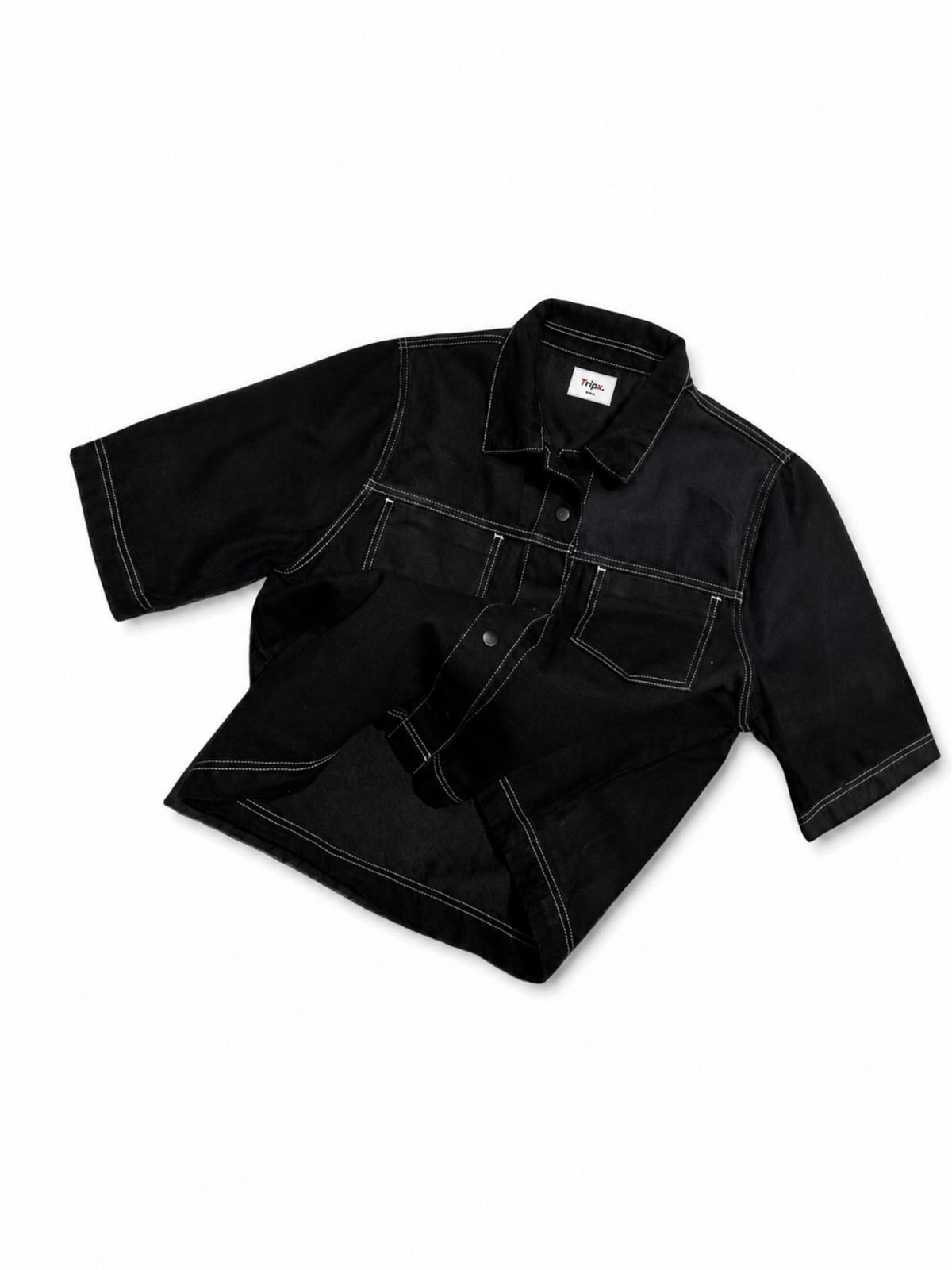 Black armor jeans